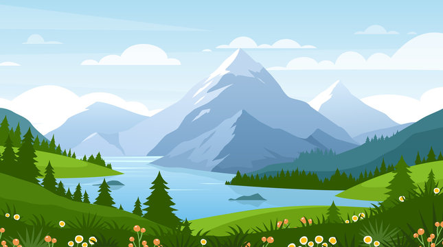 Mountain Cartoon Images – Browse 206,618 Stock Photos, Vectors, and Video |  Adobe Stock