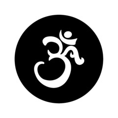 Aum symbol - Om spiritual symbol