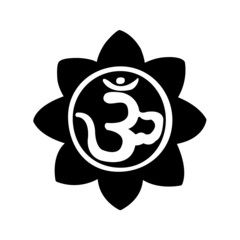 Aum symbol - Om spiritual symbol