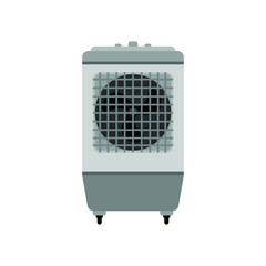 air cooler on white background. icon, vector, illustration
