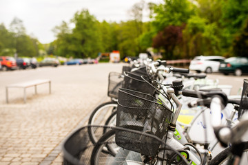 city bike rental - station