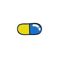 medicine doodle icon
