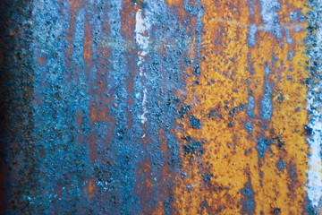Old metal and rusted metal surface

