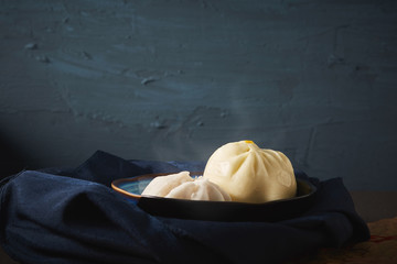 Fototapeta na wymiar Steamed Chinese bun