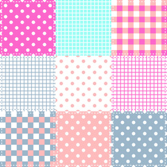 set of seamless patterns