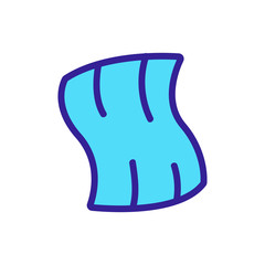 Obraz premium wet wipe icon vector. wet wipe sign. color symbol illustration