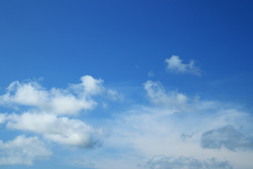Beautiful Clouds with blue sky background