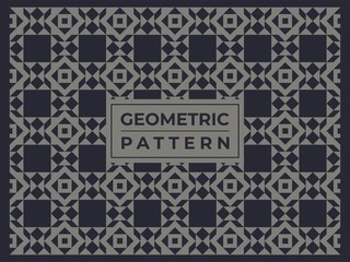 elegant abstract geometric pattern dark background