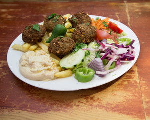 falafel al plato