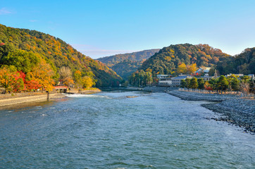 京都の宇治川