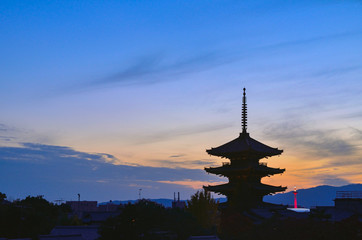 京都の八坂の塔