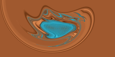 Background Abstract. Dynamic effect. Turquoise and brown colours design. 