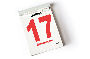 17  Juillet 2022