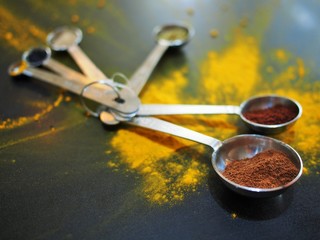 The variation of Indian herbs 