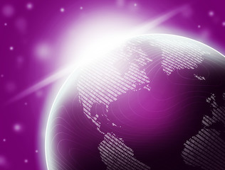 global connection in the universe © SENKI