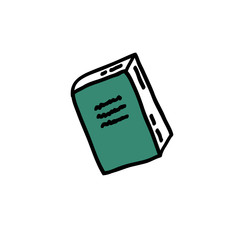 book doodle icon