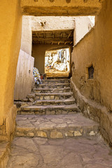 street view at Ait-Ben-Haddou village in Morocco 
