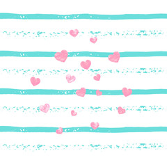 Gold glitter confetti with dots