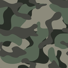 Fototapeta na wymiar Green camo army texture classic background