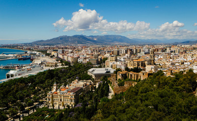 Fototapeta premium Málaga - Covid19 - Desescalada