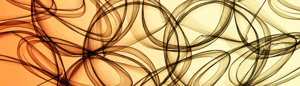 abstract yellow gold lines background bg texture art gradient circles smoke © Ravenzcore