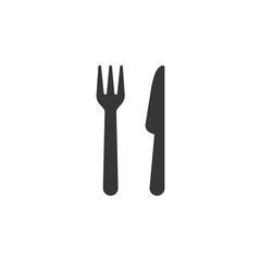Fork And Knife Icon Vector Illustration