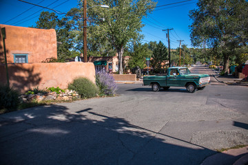 Canyon Road. Santa Fe, New Mexico - 348964844