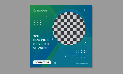 Corporate social media banner design 