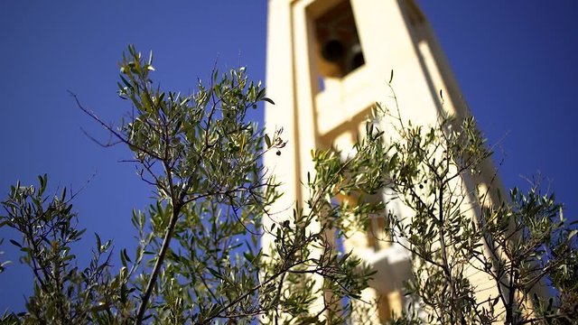 Belfry of Panagia Faneromeni Virgin Revealed in Vouliagmeni, Greece