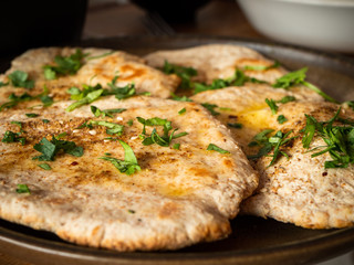 Indian Naan Bread freshly made