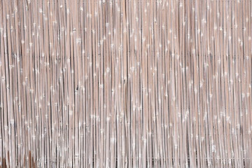 texture of bamboo mat