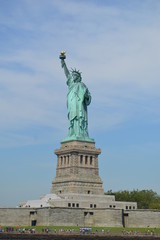 Fototapeta na wymiar Statue de la liberté, New York city