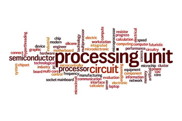 Processing unit cloud concept