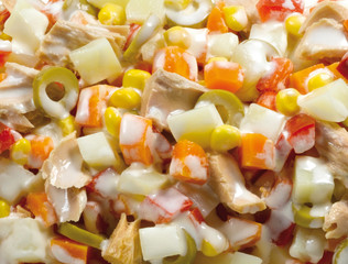 Ensaladilla. Salad.