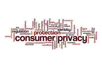 Consumer privacy cloud concept