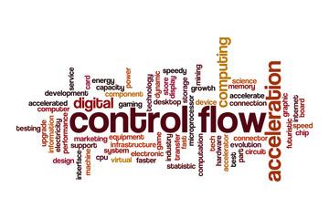 Control flow cloud concept