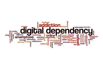 Digital dependency cloud concept