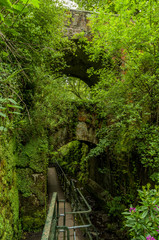 Aqueduct in park near Durfermline Palace, Scotland