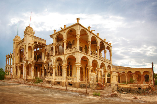 Bombed out Bank