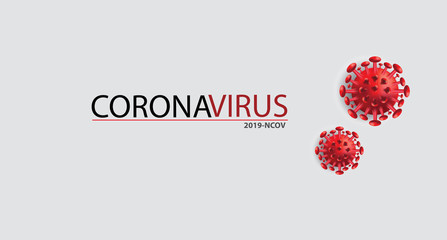 coronavirus only a few cells can spread quickly,design by illustration.