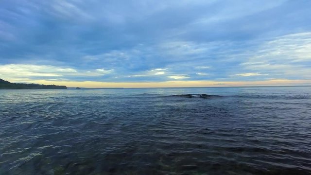 Playa Cocles Beach Caribbean Sea Costa Rica Beach Drone Video