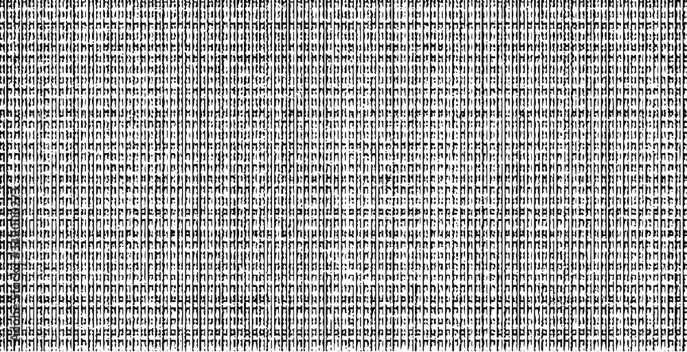 Poster distressed fabric texture. vector texture of weaving fabric. grunge background. abstract halftone ve