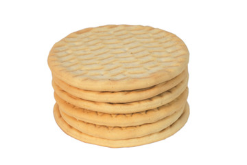 cookies on a white background