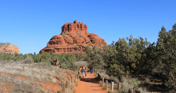 Bell Rock Trail in Sedona, Arizona, United States 4K