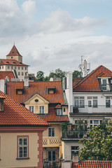 Obraz premium Prague's Rooftops