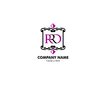 Initial Letter RRD Design Logo
