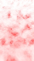Fototapeta premium Background of abstract white color smoke isolated on red color background. The wall of white fog. 3D illustration