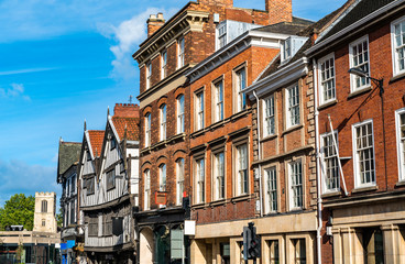 Fototapeta premium Traditional houses in York, England