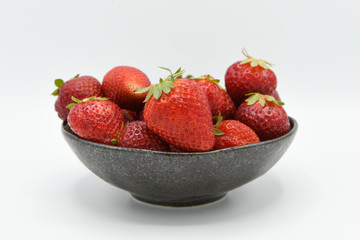 fragole frutta fragola ciotole merenda 