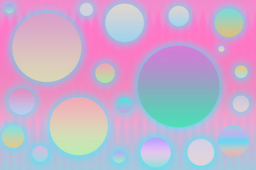 An abstract psychedelic circle shape background image.